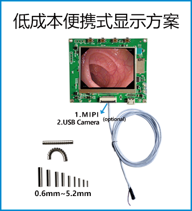 低成本便攜式顯示方案